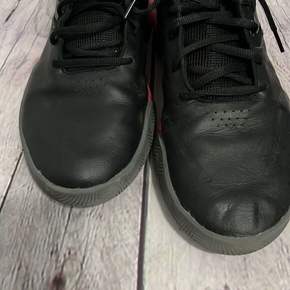 Adidas Own The Game Mens Basketball Shoes - Black Red - Size 9.5 - Picture 4 of 6